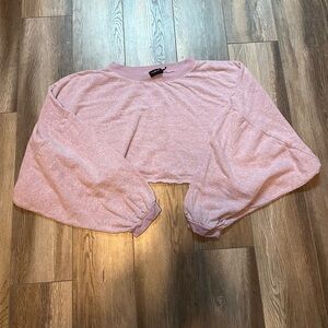 Urban Outfitters Out From Under Super Cropped Lavender Long Sleeve